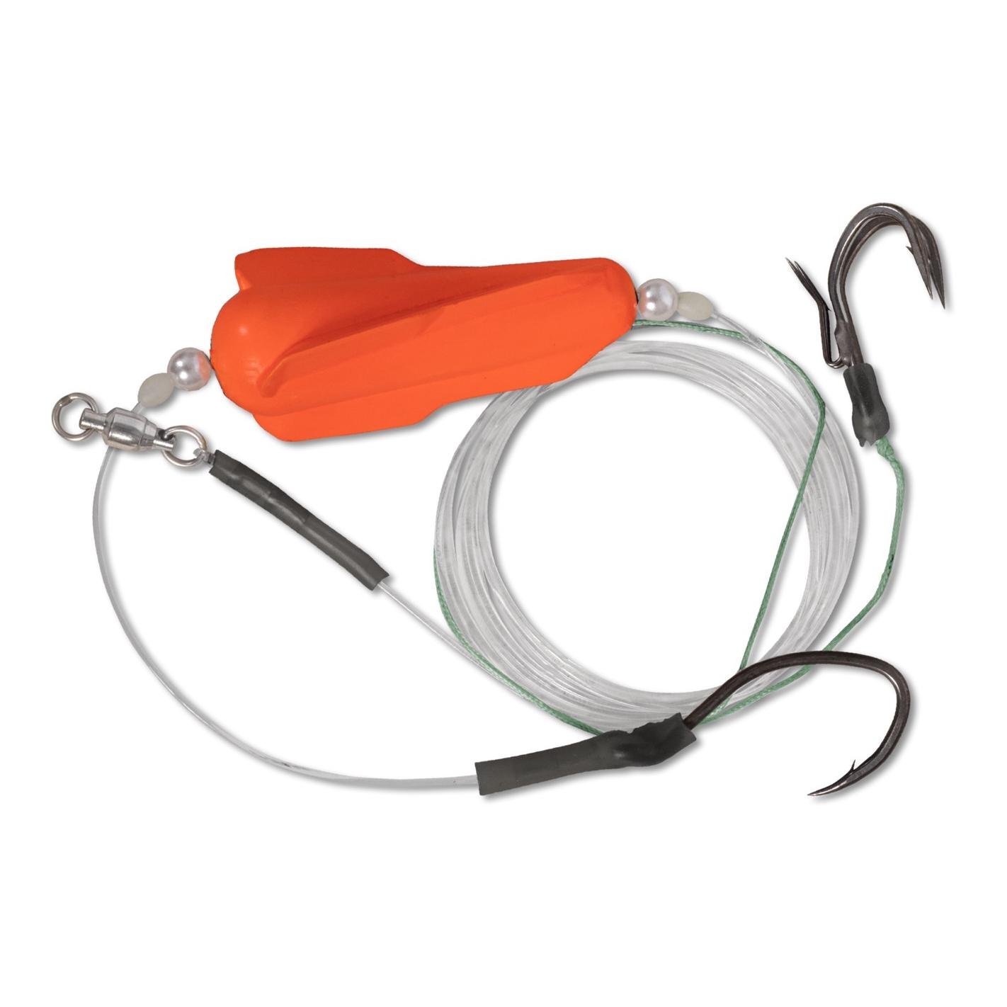 Dead Bait Rig 2,00 m – Wels Fertigvorfach mit U-Float (#8/0 / #4/0)