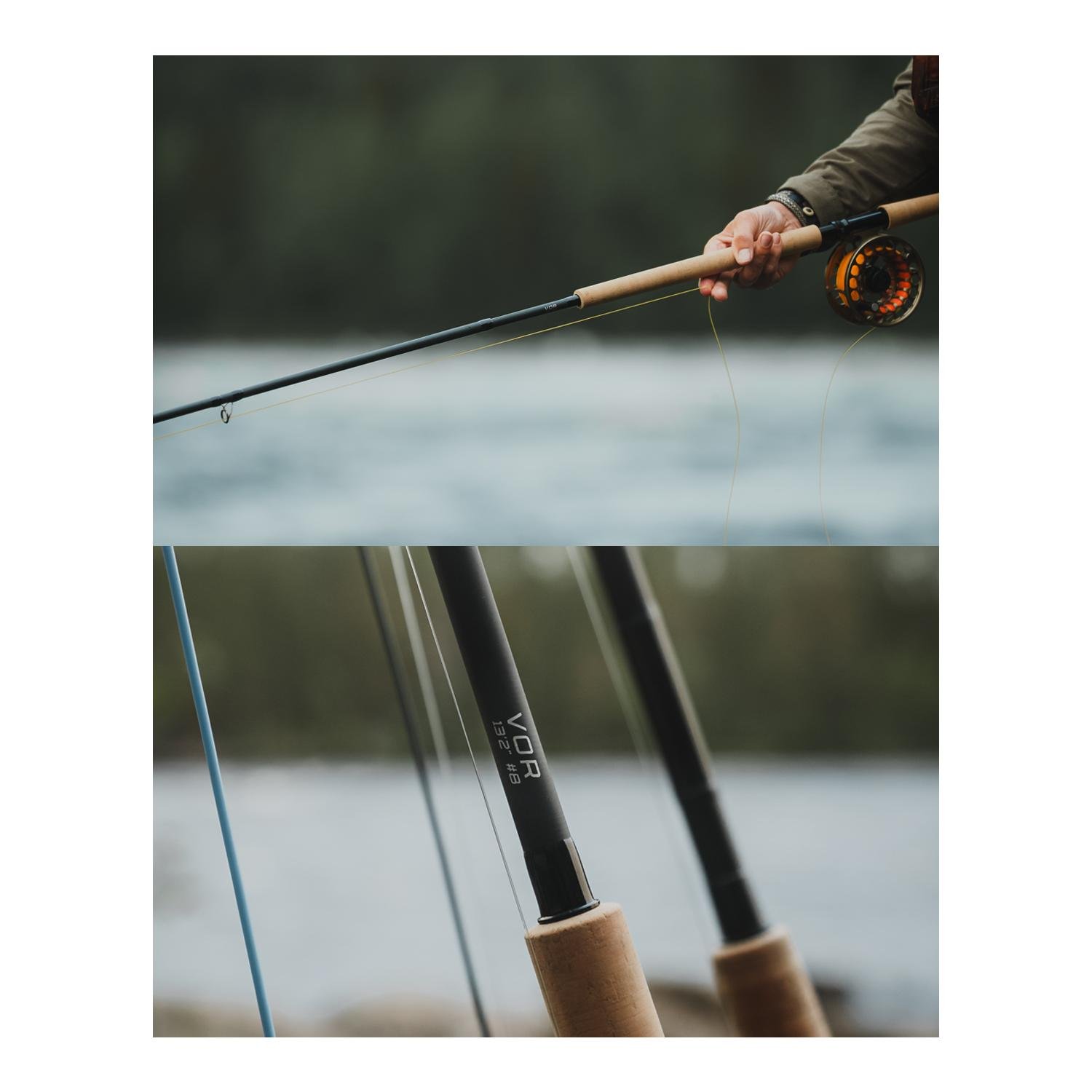 Fliegenrute VOR Serie Zweihand