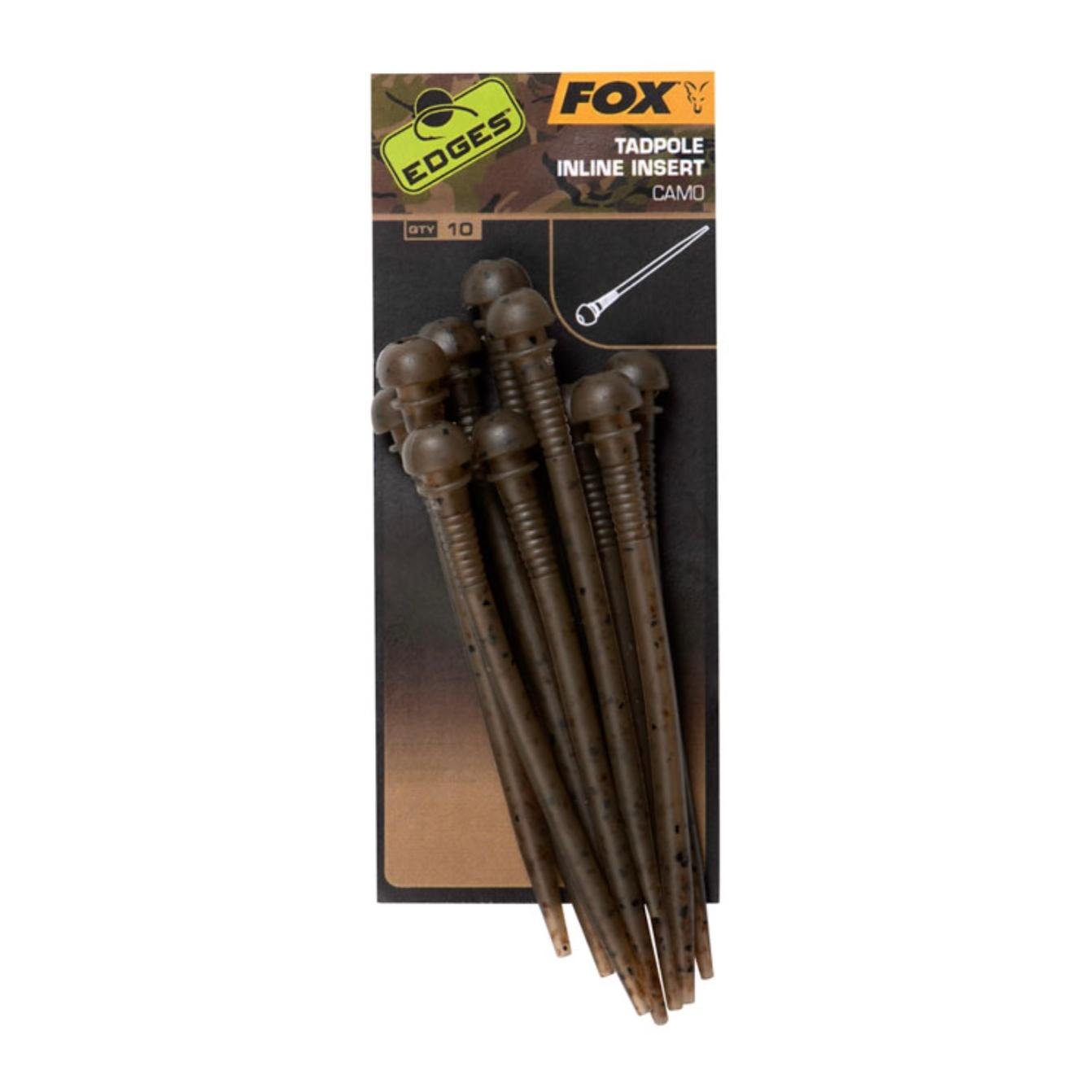 Image of FOX Rage Edges Camo Tadpole Inline Insert - Vorfach bei fischen.ch