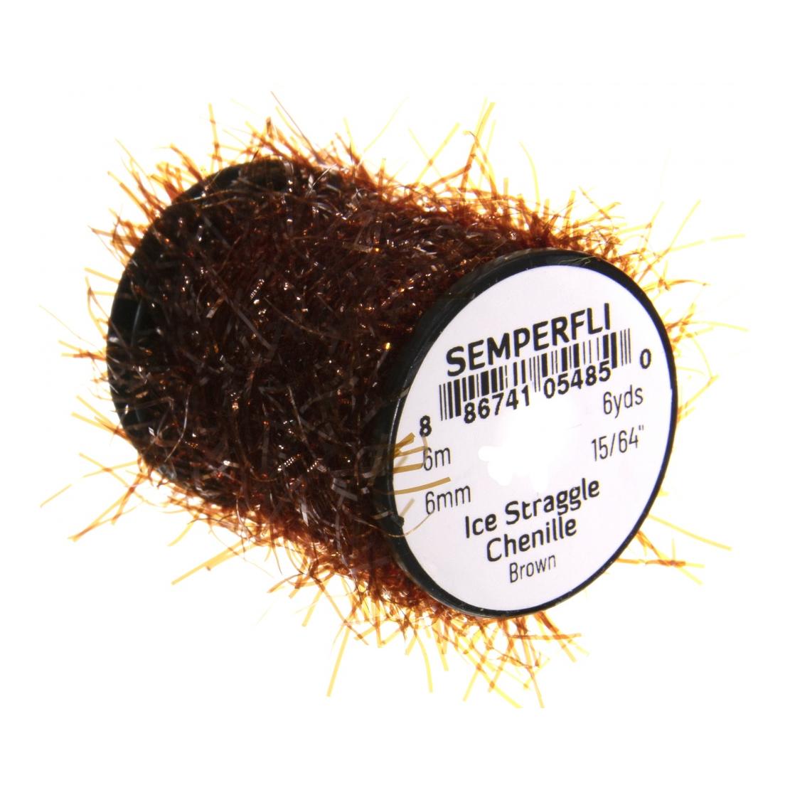 Ice Straggle Chenille Brown