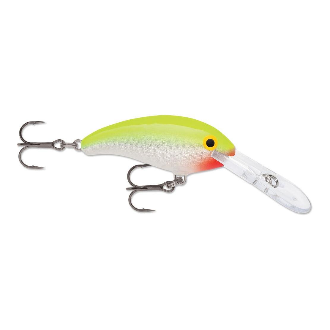 Image of Rapala Shad Dancer Silver Fluorescent Chartreuse - Wobbler bei fischen.ch