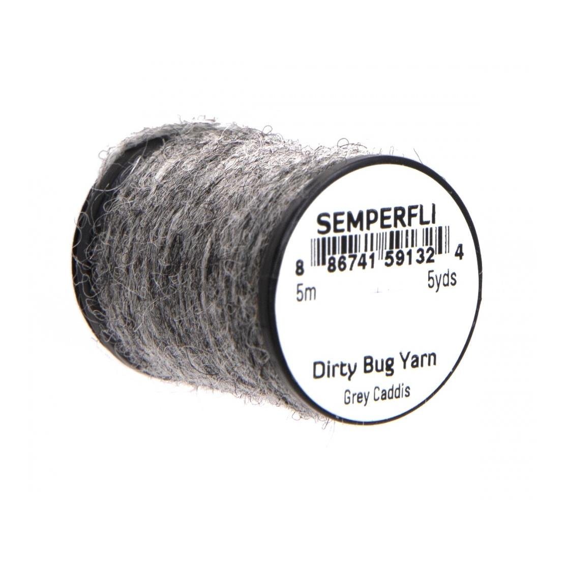 Image of Semperfli Dirty Bug Yarn Grey Caddis bei fischen.ch