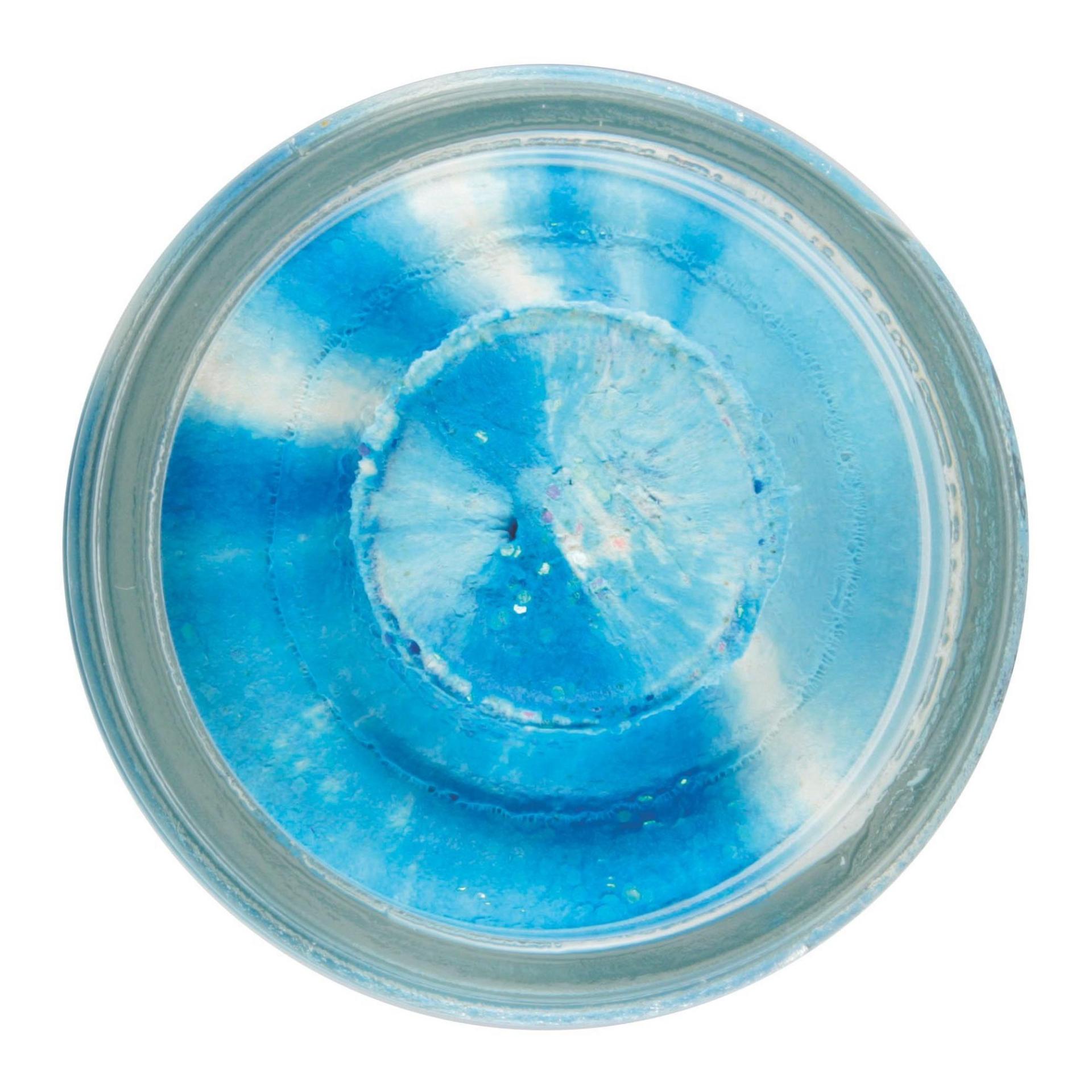 Garlic White/Blue Glitter