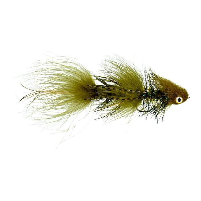 Image of Montana Fly Company Galloup's Wooly Tips Up Olive - Streamer bei fischen.ch