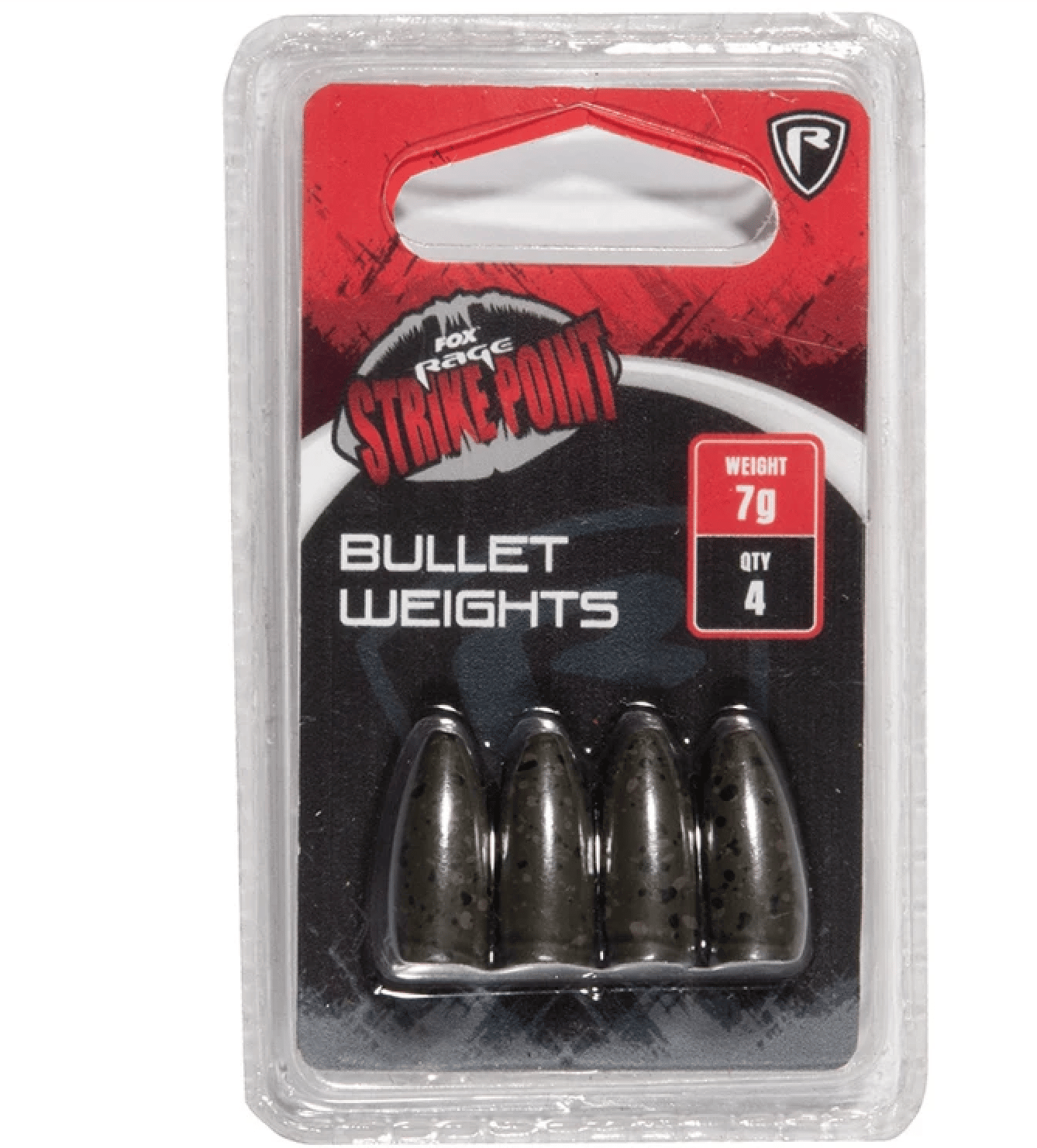 Rage Strike Point Bullet Weights x 3