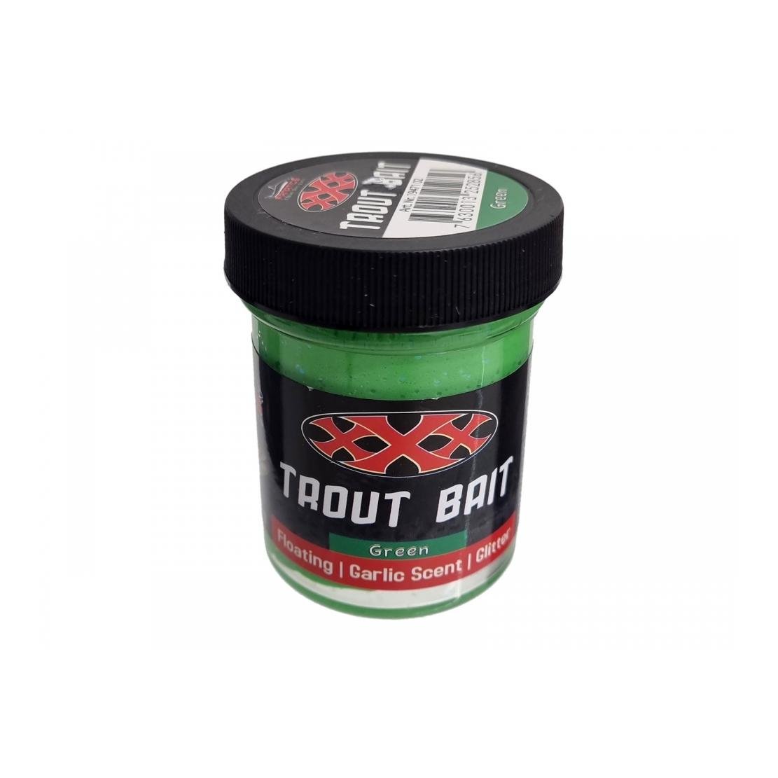 Trout Bait Garlic Fluo Green - Forellenteig