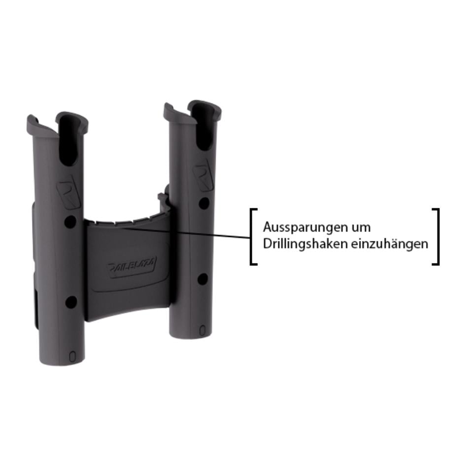 RodStow Single White - Rutenhalterung