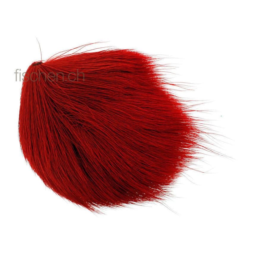 Image of Hareline Dubbin Deer Belly Hair - Red - Rehhaar bei fischen.ch