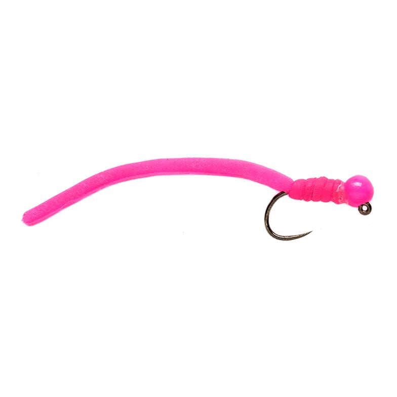 Image of Fulling Mill Squirminator Hot Head Jig Hot Pink o.W. - Nymphe bei fischen.ch
