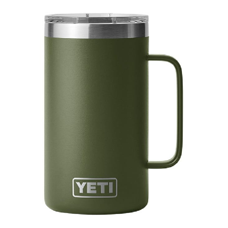 Image of YETI RAMBLER 24 OZ MUG - Trinkbecher - Highlands Olive - bei fischen.ch