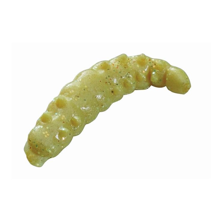 Berkley Powerbait Honeyworm yellow/scale - Kunstmade - Yellow/Scale