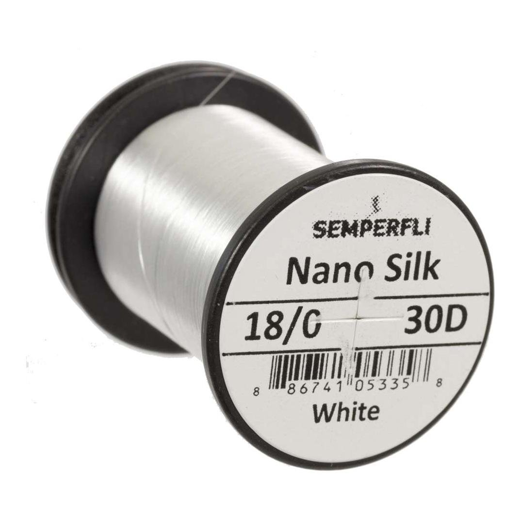 Image of Semperfli Nano Silk Ultra 30D - White - Bindefaden bei fischen.ch