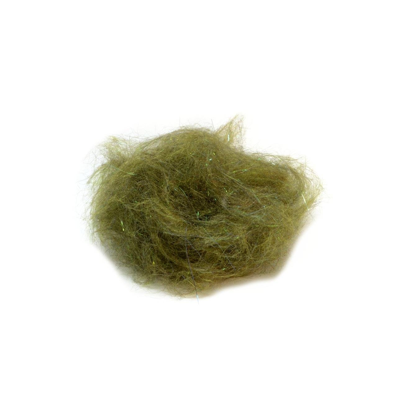 Hareline Dubbin Bruiser Blend - Brown Olive - Dubbing