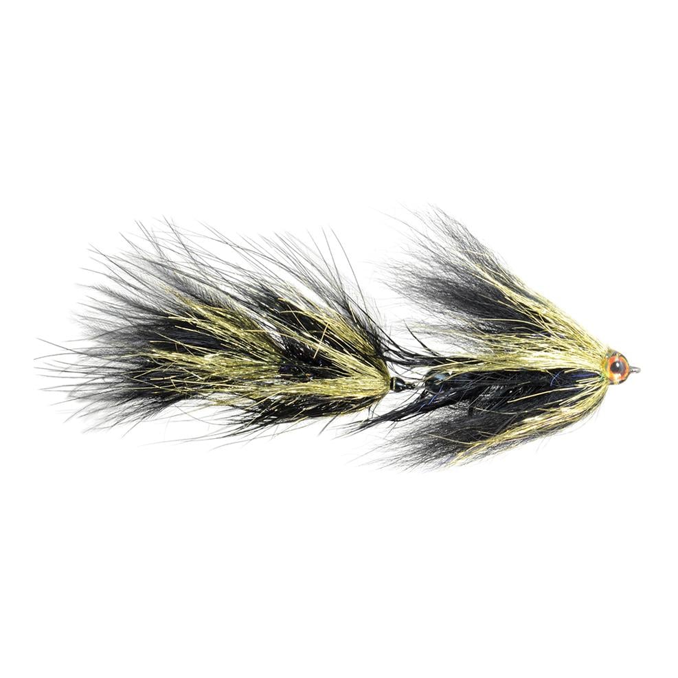 Image of Fulling Mill Mongrel Meat - Black - Streamer bei fischen.ch