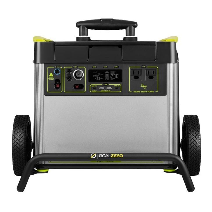Goal Zero Yeti 3000X Solargenerator - Schwarz-Grau -