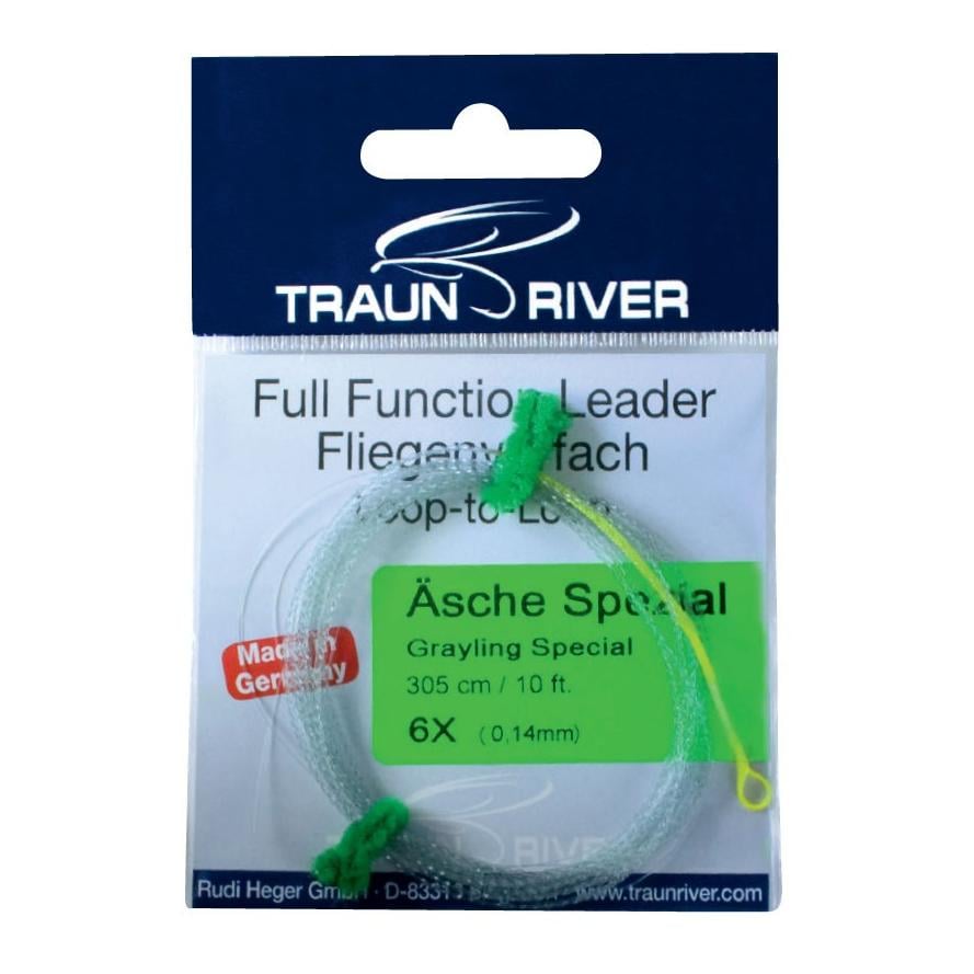 Image of Traun River Äsche Spezial 10 ft - geflochtenes Vorfach bei fischen.ch