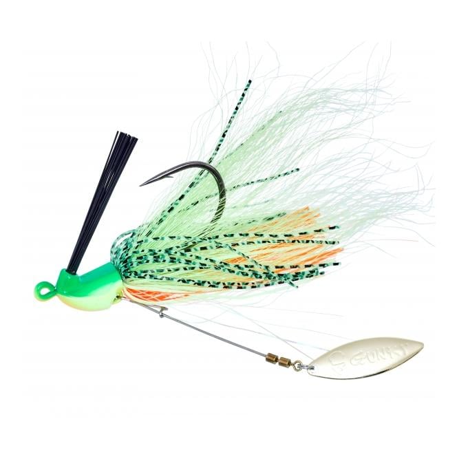 Image of Gunki Hoverjig Fire Tiger - Skirted Jig - Firetiger - bei fischen.ch