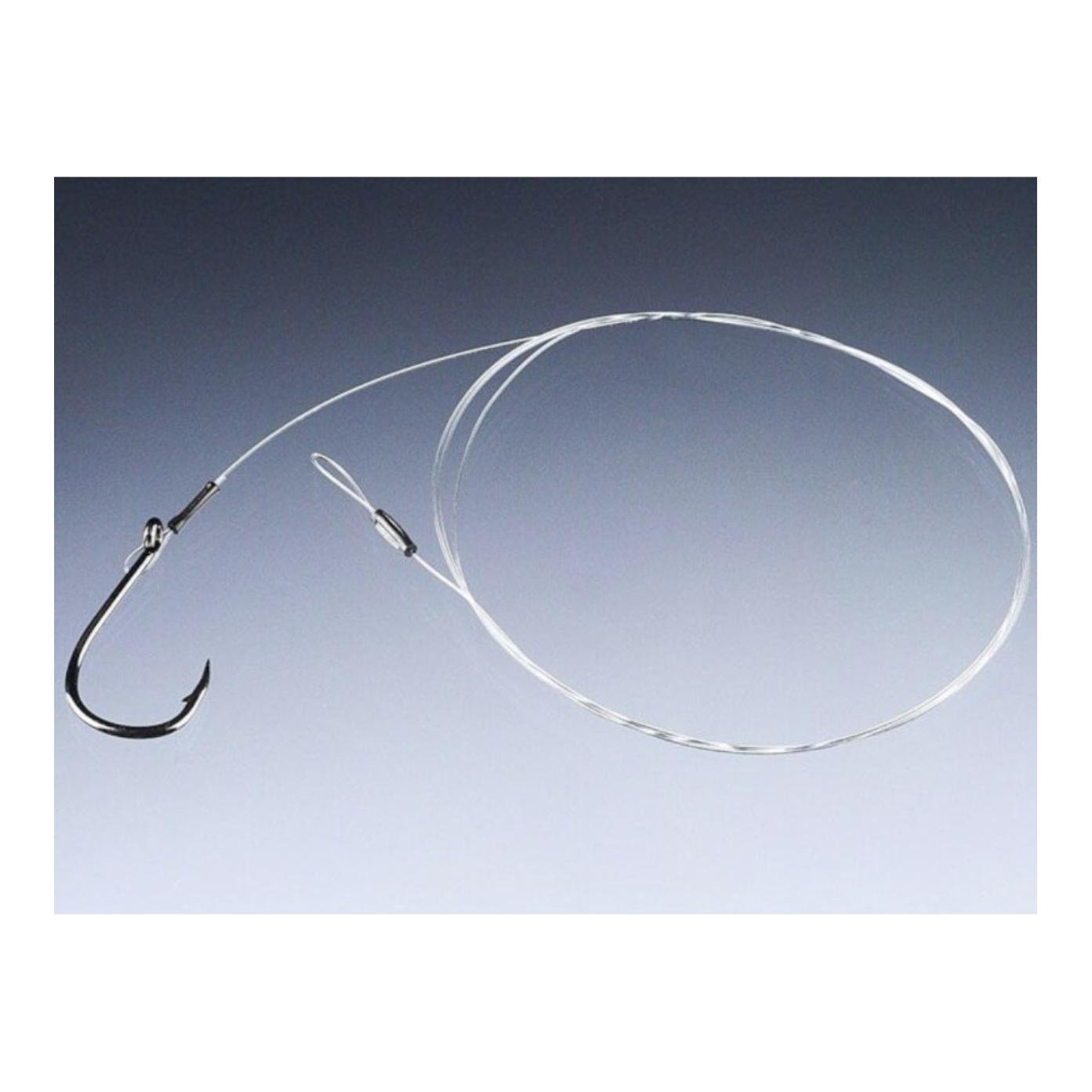 MK Deadbait Matze's Fluorocarbon Zander Rig Einzelhaken 