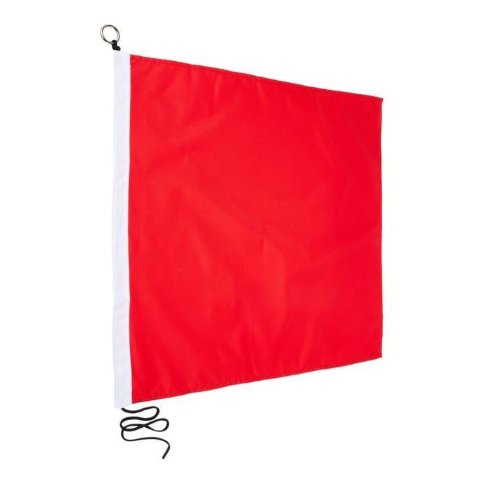 Image of fischen.ch Notflagge Rot, 60 x 60cm bei fischen.ch