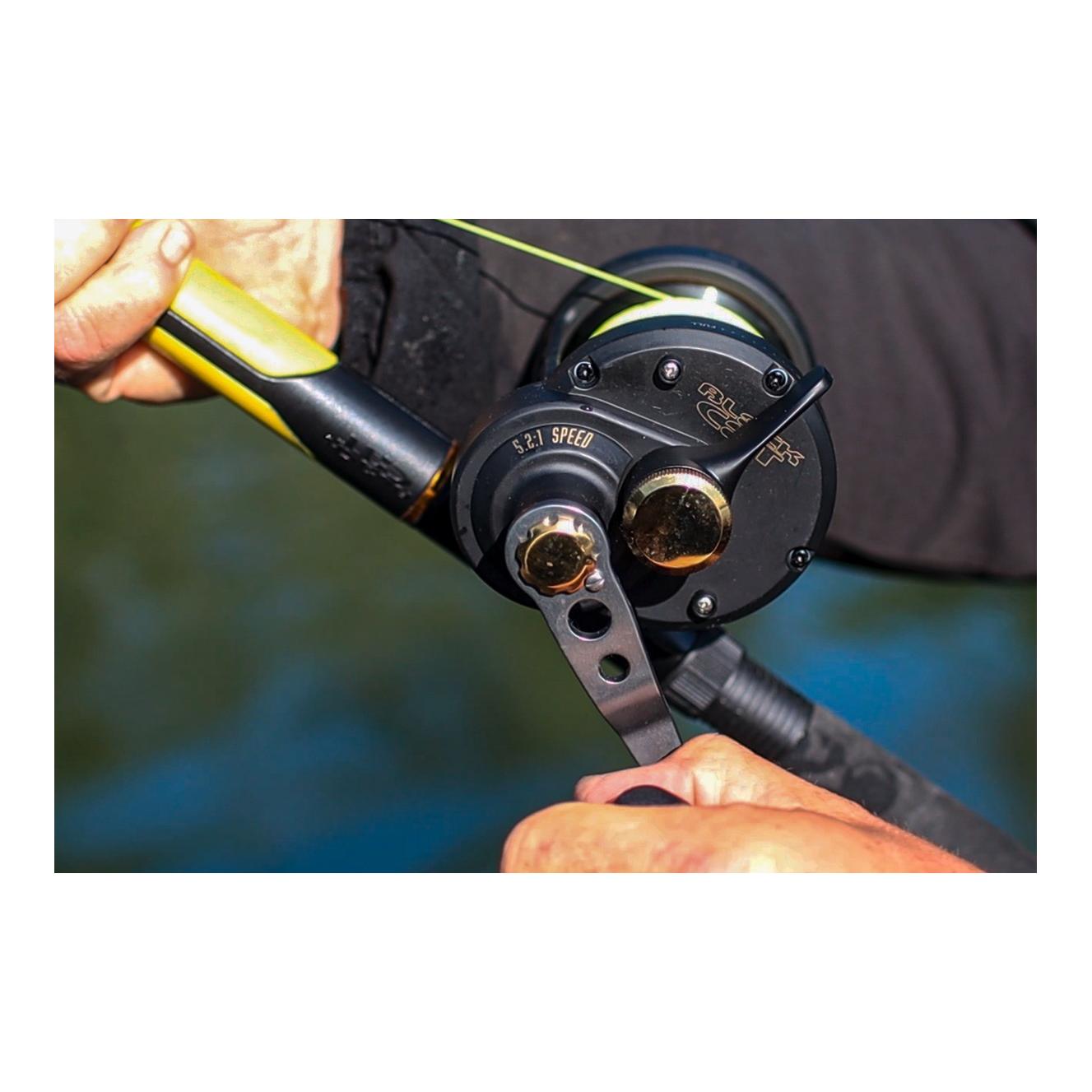 Black Cat Buster LH - BCB 650 Linkshand-Multiplikatorrolle