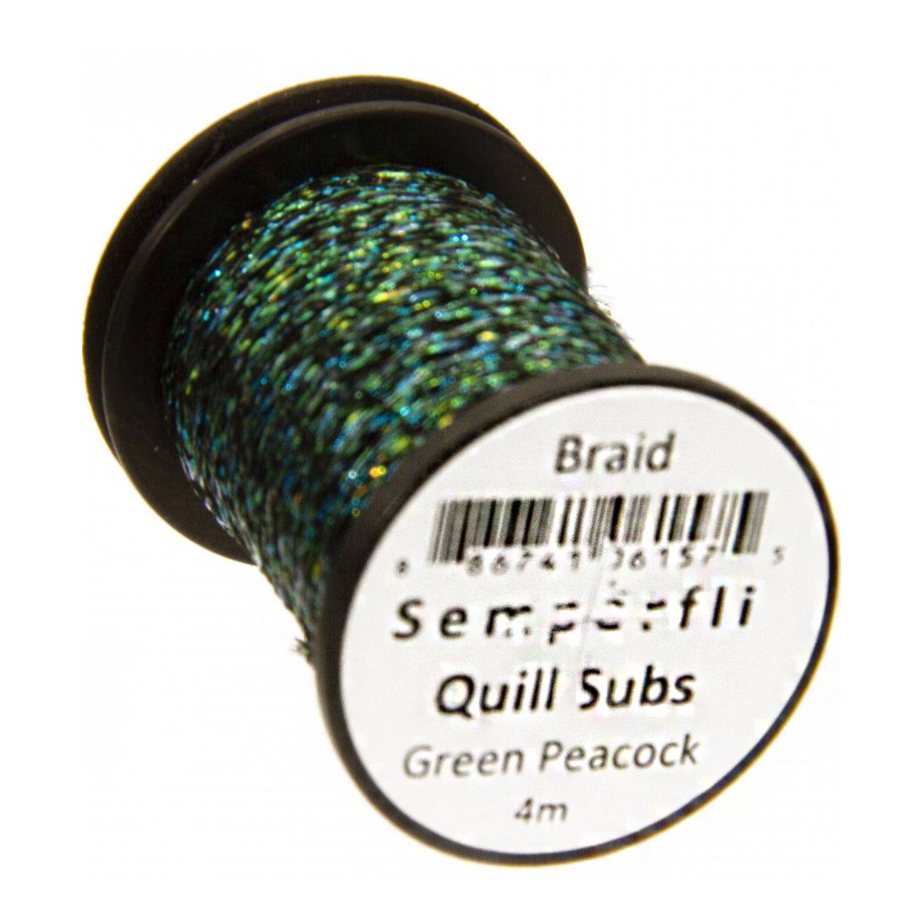 Quill Subs - Green Peacock