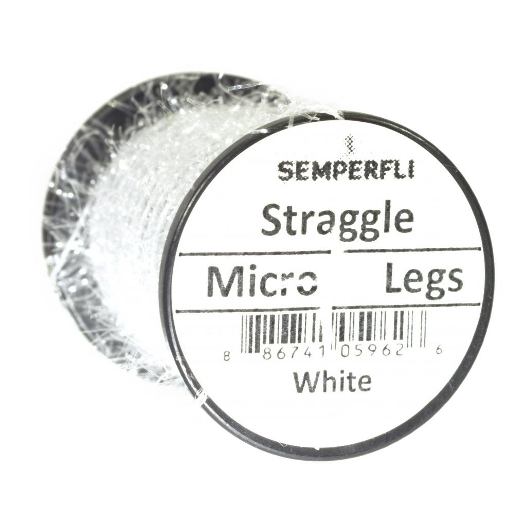 Semperfli Straggle Micro Legs - White - Chenille