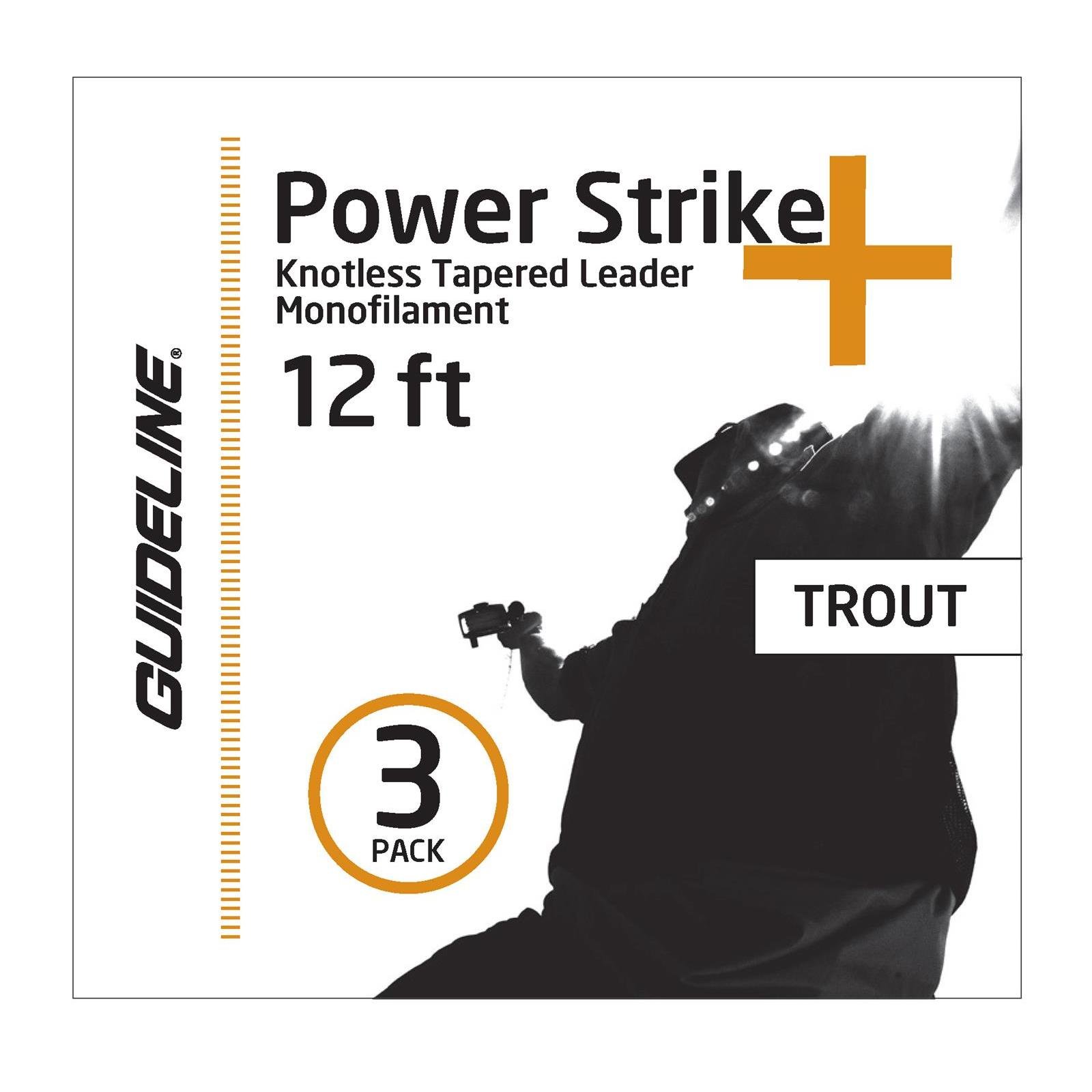 Power Strike Trout 12ft 3Stk. - Vorfach