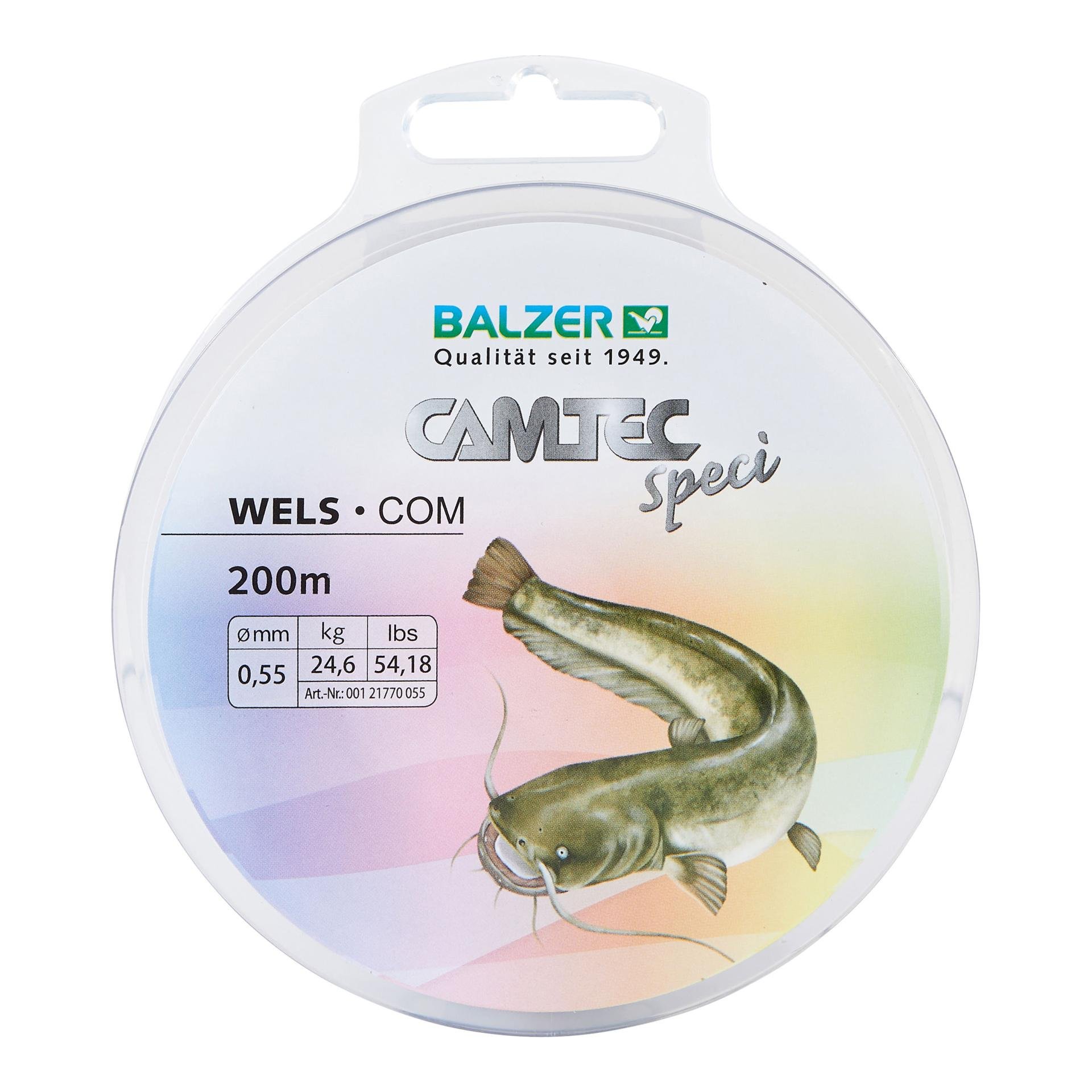 Balzer Camtec Spezi Wels 200m - Monofil - Braun -