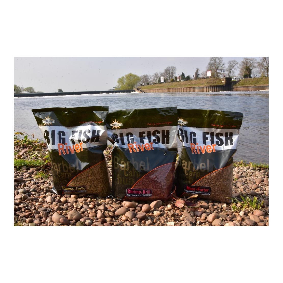 Big Fish River Feed Pellets Cheese & Garlic - Pellets