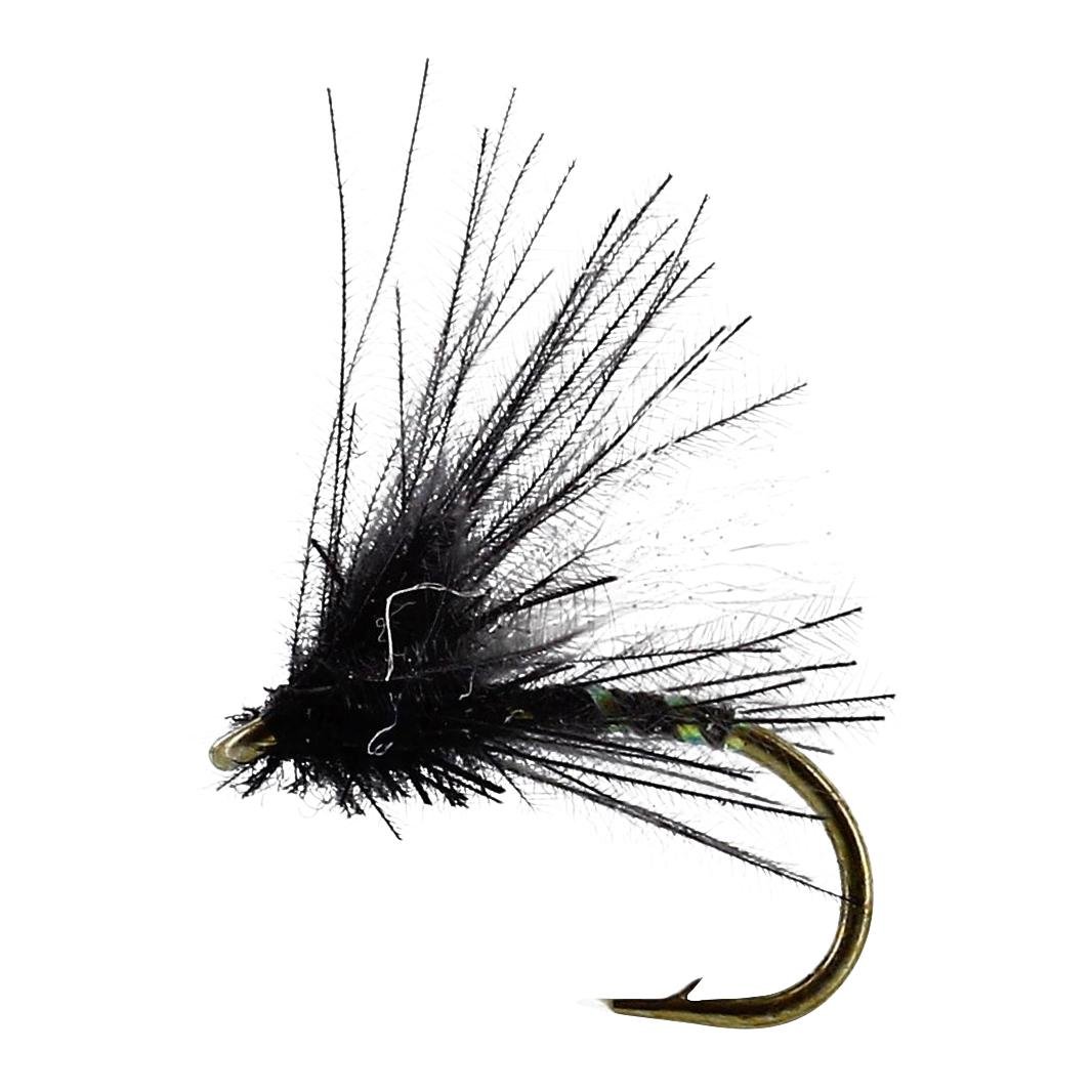 Unique Flies Midge Flash CDC - Trockenfliege - Black -