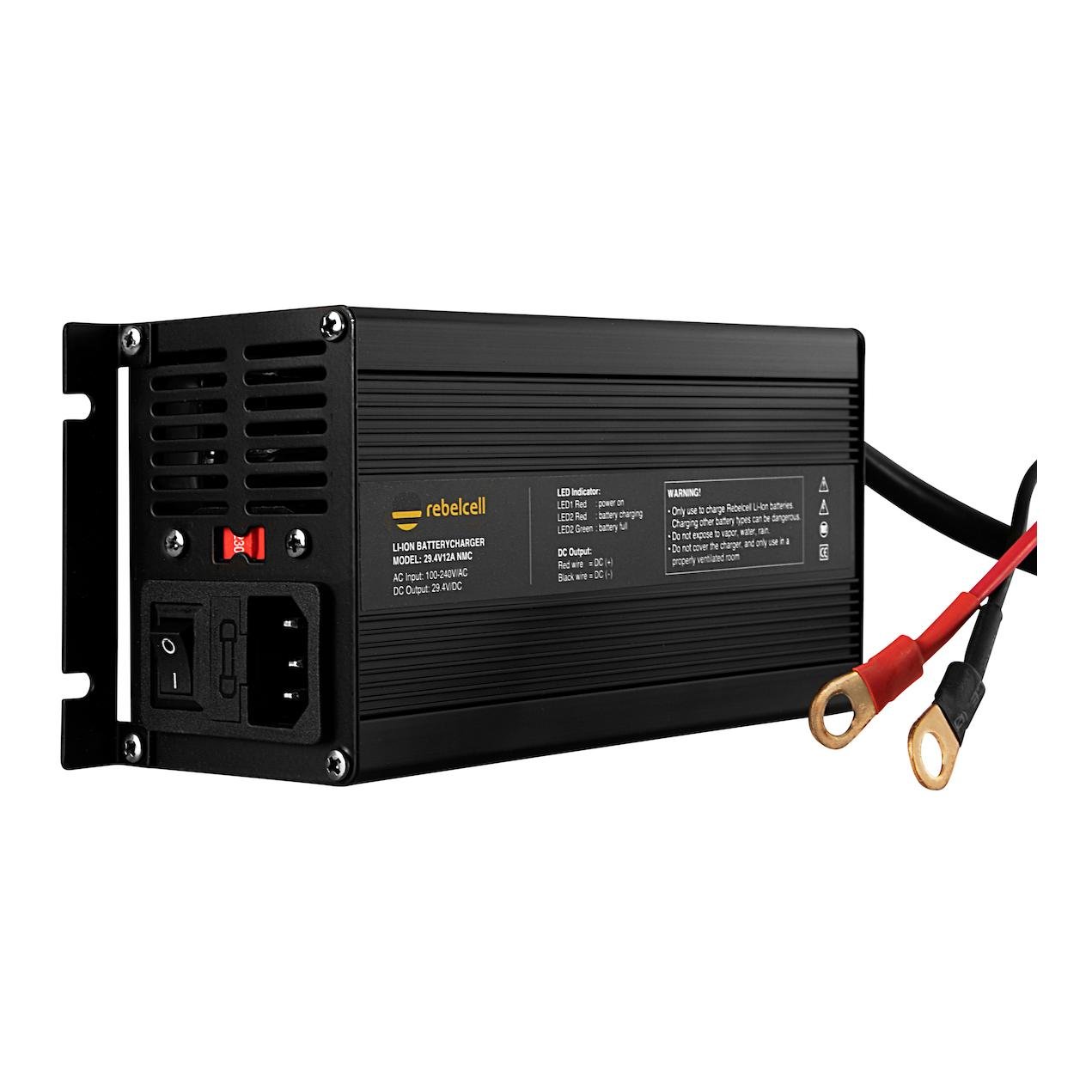 29.4V12A NMC Ladegerät - Ladegerät für 24V Batterien