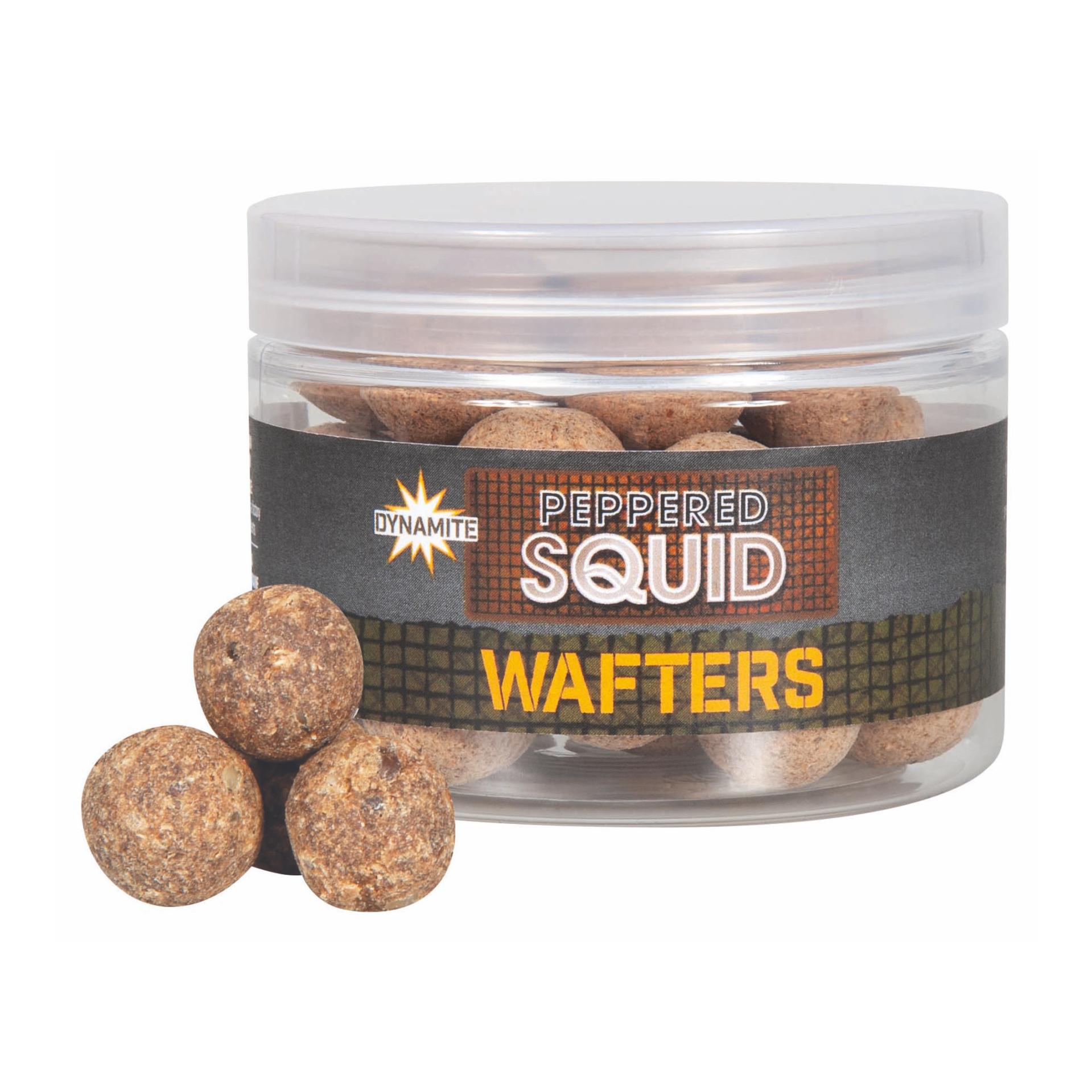 Dynamite Baits Big Fish Peppered Squid Wafters - Boilies