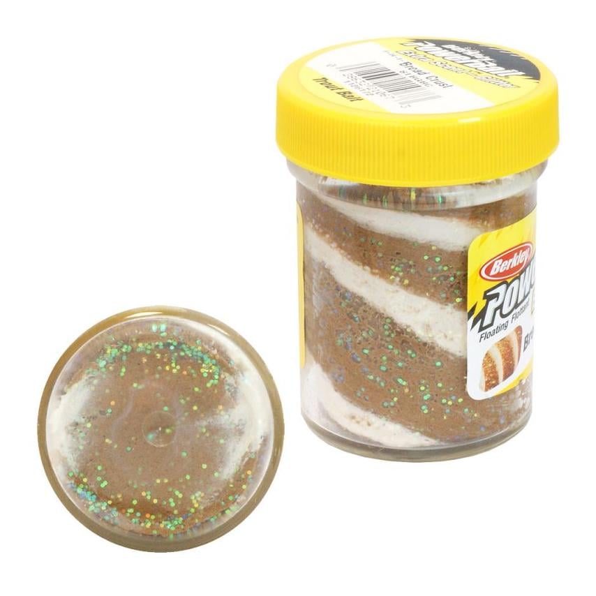 Image of Berkley Powerbait Glitter Trout Bait Bread Crust - Forellenteig bei fischen.ch