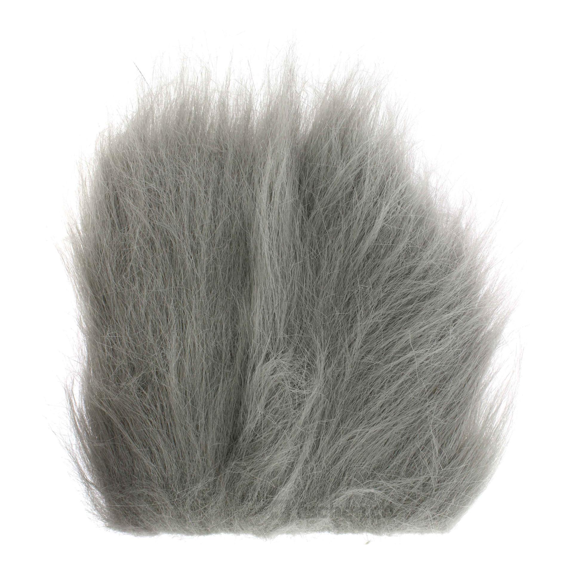 Hareline Dubbin Extra Select Craft Fur - Medium Dun Gray