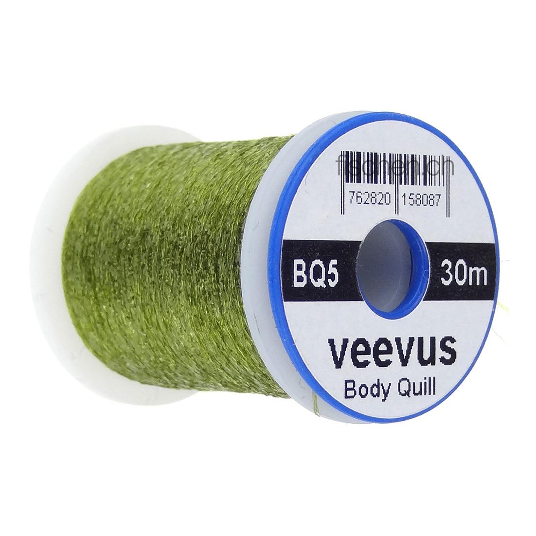 Image of Veevus Body Quill - Olive - Körpermaterial bei fischen.ch