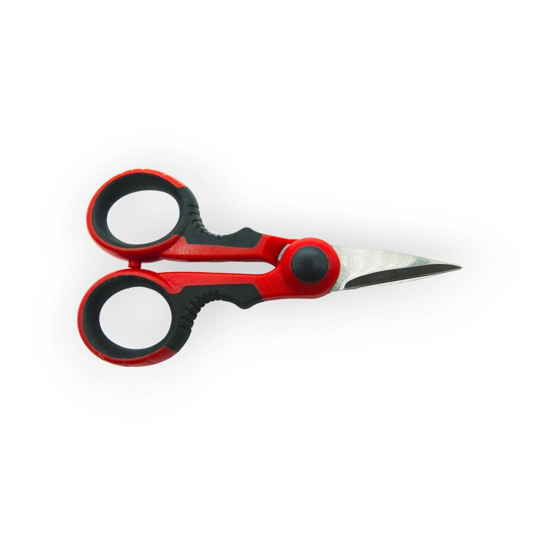 Bigcat Hunter Line Cutter Angelschere - Rot/Schwarz -