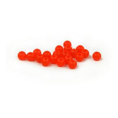 Image of Fly-Dressing Articulation Beads 3mm - Fl. Salmon Red bei fischen.ch