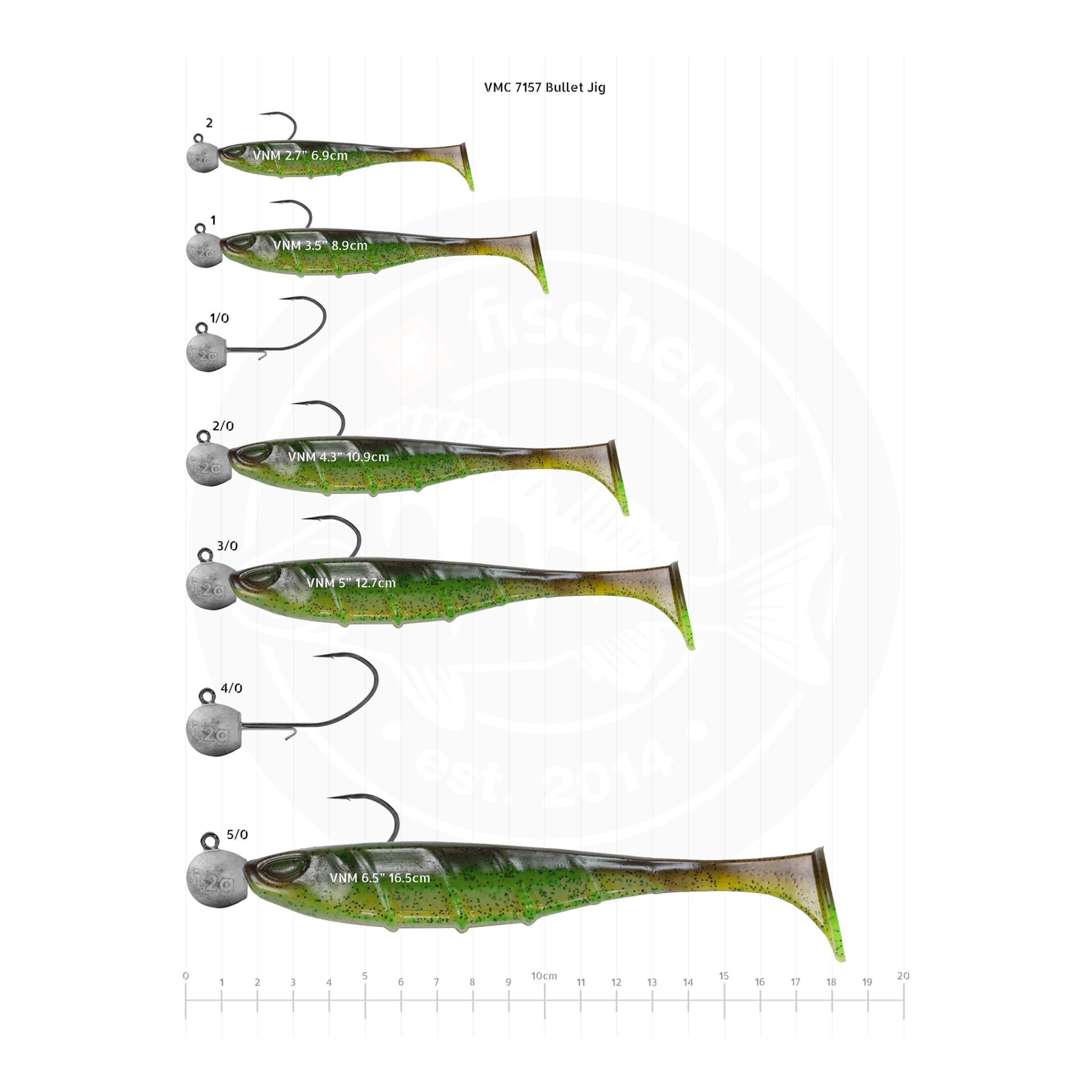7157 Bullet Jig - Jigkopf