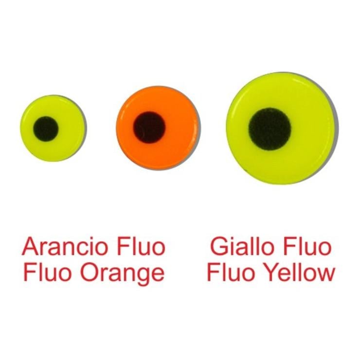 Fluo lure eyes yellow - Augen