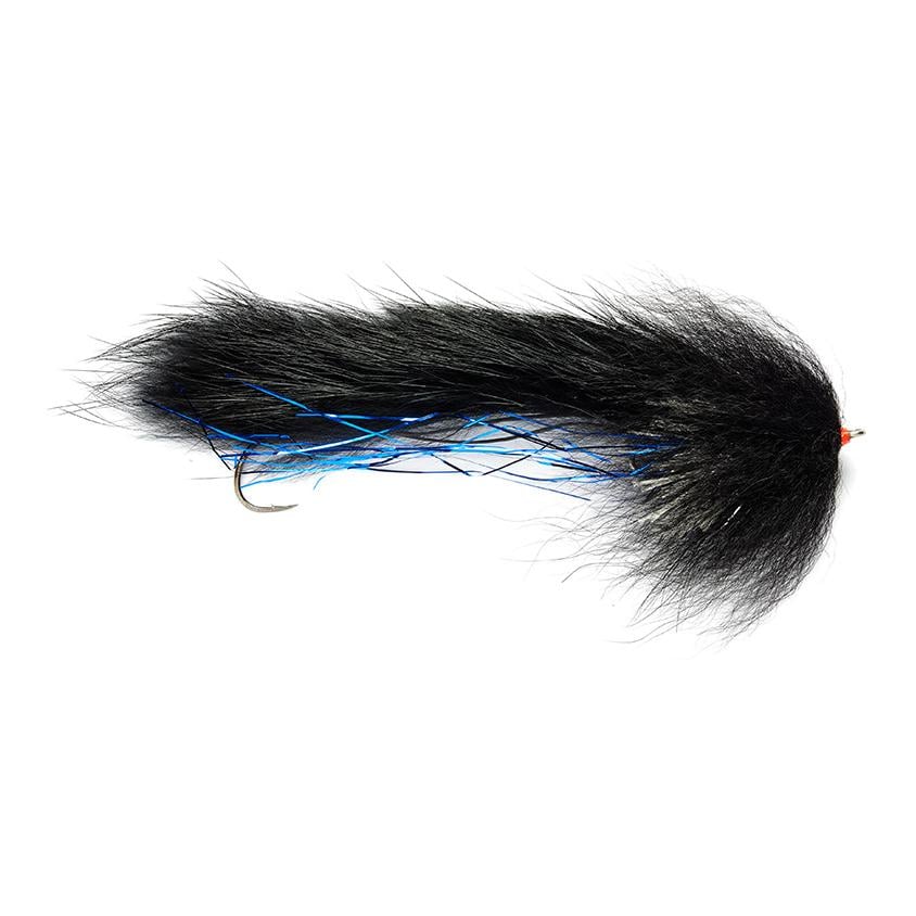 Image of Fulling Mill Gato Negro (Black Leech) - Streamer bei fischen.ch