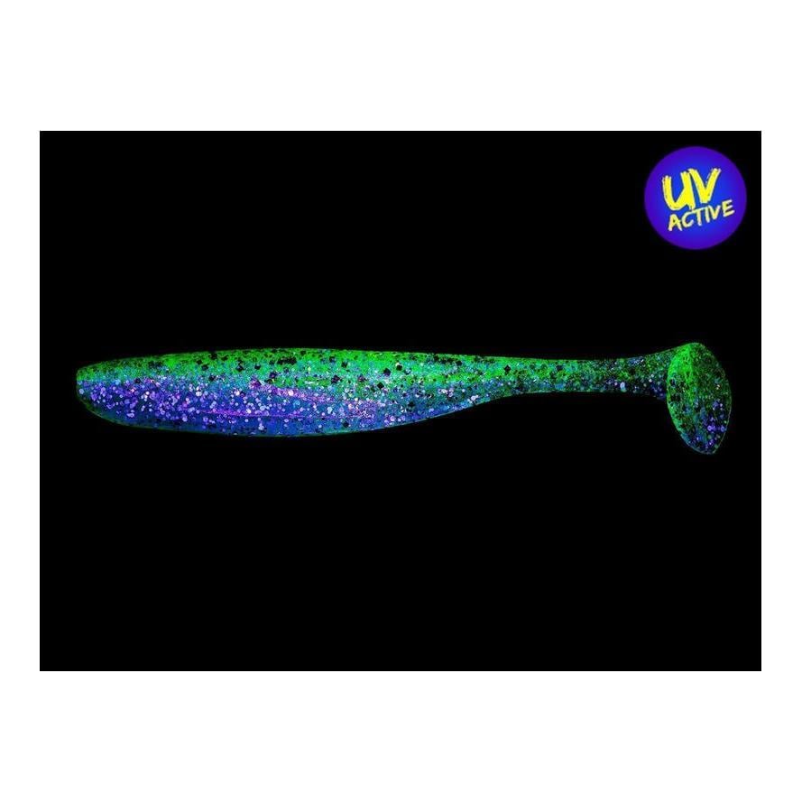 Easy Shiner Chartreuse Ice Shad - Gummiköder