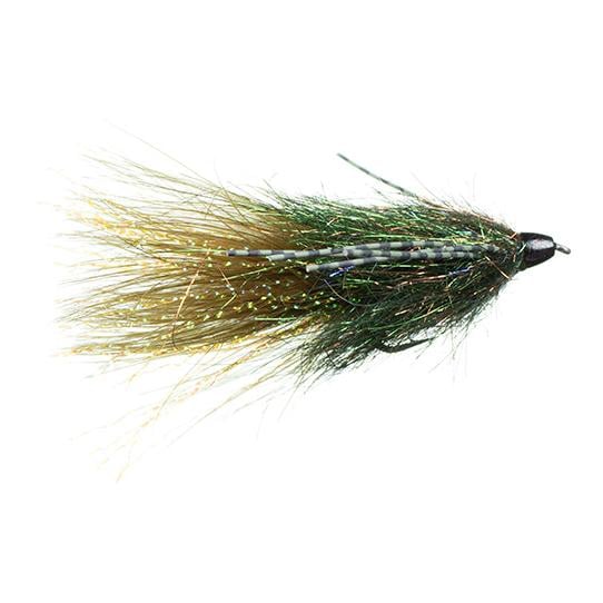 Image of Montana Fly Company Tungsten CH Sparkle Yummy Olive - Streamer bei fischen.ch