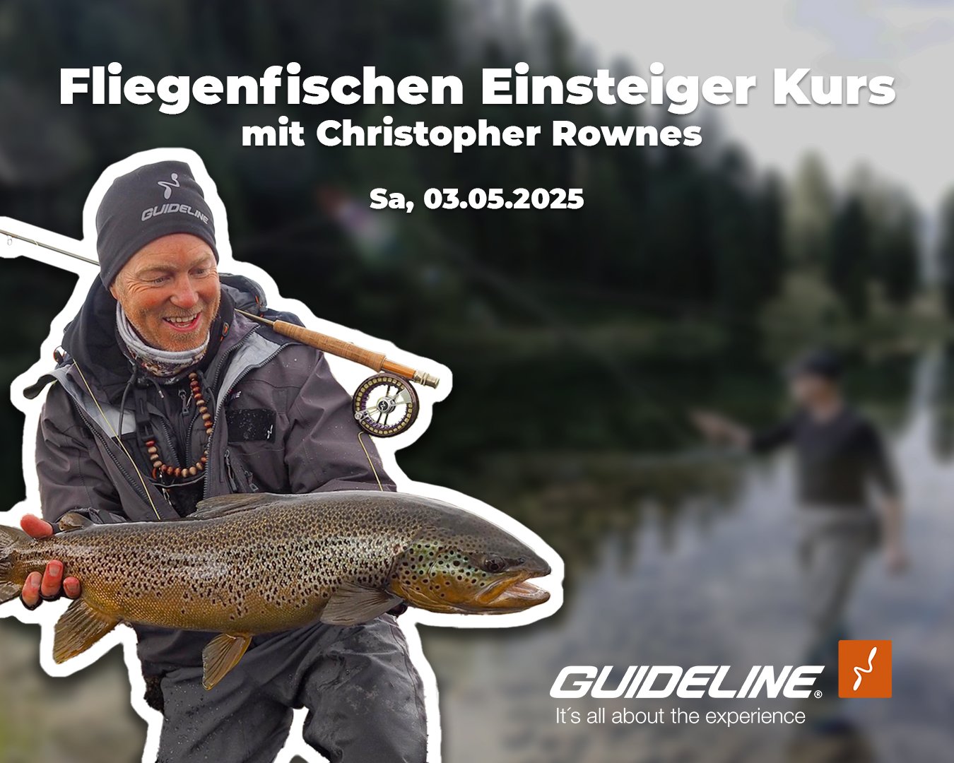 fischen.ch 03.05.25 Einsteiger Kurs Fliegenfischen - mit Chris Rownes