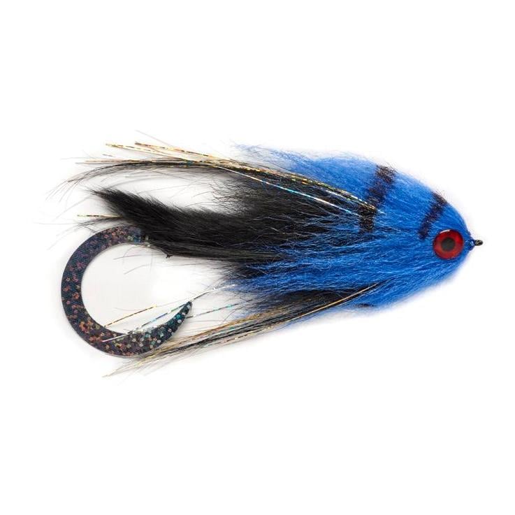 Image of Fulling Mill Paolo's Wiggle Bunny - Black & Blue - Streamer - Black/Blue - bei fischen.ch