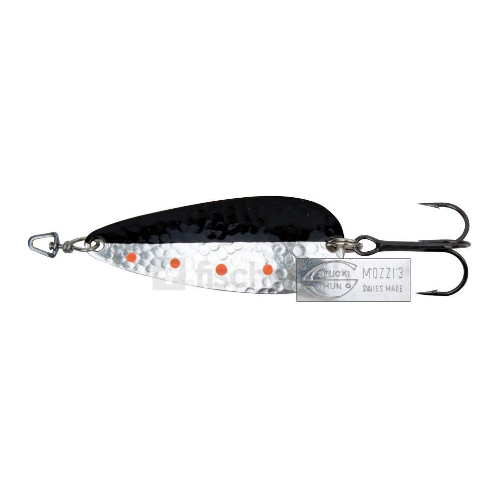 Silber/schwarz rote punkte - Löffel