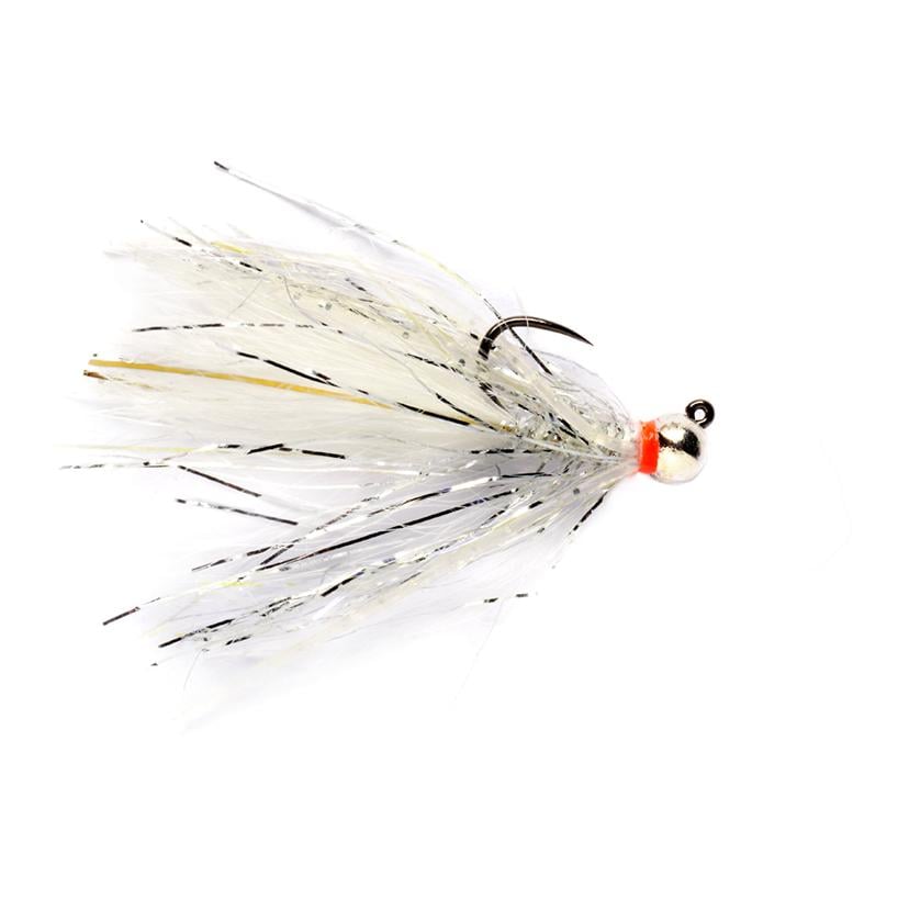Image of Fulling Mill Daniel's UV Polar Jig White o.W. - Streamer bei fischen.ch