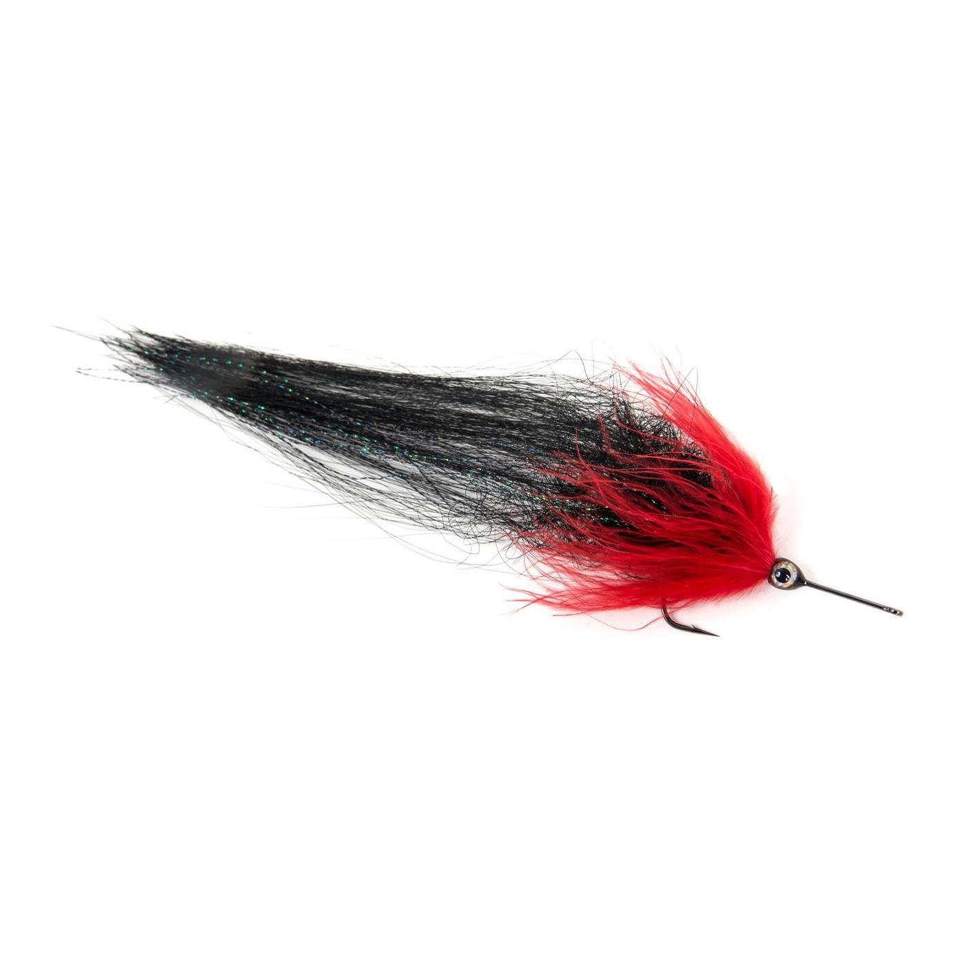 Image of Guideline Animal Pike Muppet Red & Black - Hechtstreamer - Black/Red - bei fischen.ch