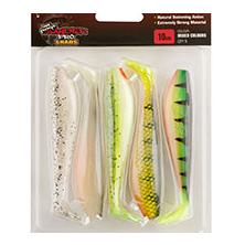 Image of FOX Rage Zander Pro Mixed Colours - Gummiköder bei fischen.ch